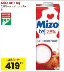 Spar Mizo UHT tej 2,8% ajánlat