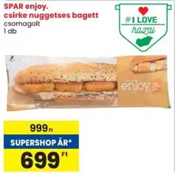 Spar SPAR enjoy. csirke nuggetses bagett ajánlat