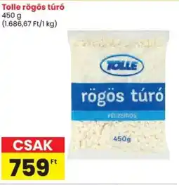 Spar Tolle rögös túró ajánlat