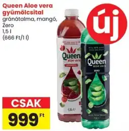 Spar Queen Aloe vera gyümölcsital ajánlat