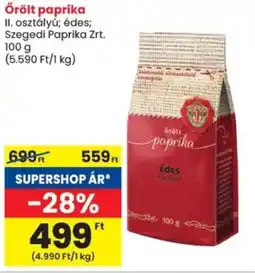 Spar Őrölt paprika ajánlat