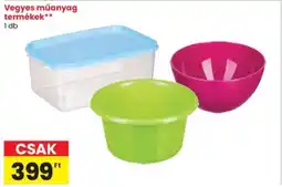 Spar Vegyes műanyag termékek ajánlat
