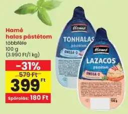 Spar Hamé halas pástétom ajánlat