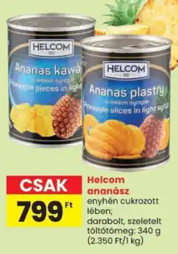 Spar Helcom ananász ajánlat