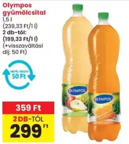 Spar Olympos gyümölcsital ajánlat