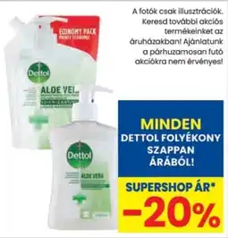 Spar Dettol folyékony szappan ajánlat