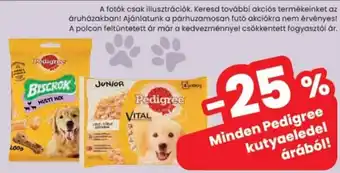Spar Pedigree kutyaeledel ajánlat
