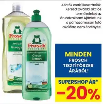 Spar Frosch tisztítószer ajánlat
