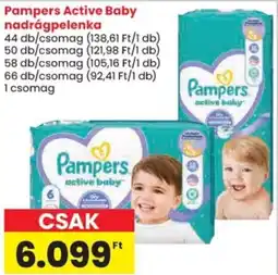 Spar Pampers Active Baby nadrágpelenka ajánlat