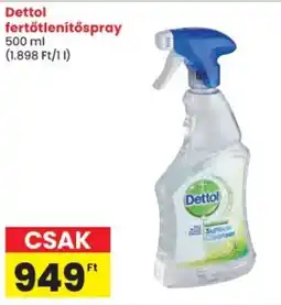 Spar Dettol fertőtlenítőspray ajánlat