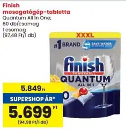 Spar Finish mosogatógép-tabletta ajánlat