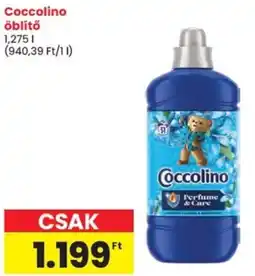 Spar Coccolino öblítő ajánlat