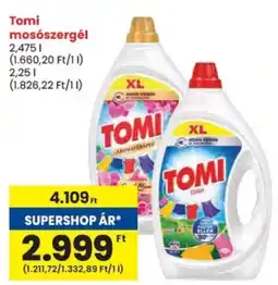 Spar Tomi mosószergél ajánlat