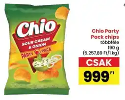 Spar Chio Party Pack chips ajánlat