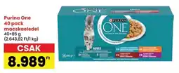 Spar Purina One 40 pack macskaeledel ajánlat
