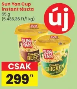 Spar Sun Yan Cup instant tészta ajánlat