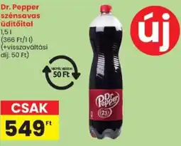 Spar Dr. Pepper szénsavas üdítőital ajánlat