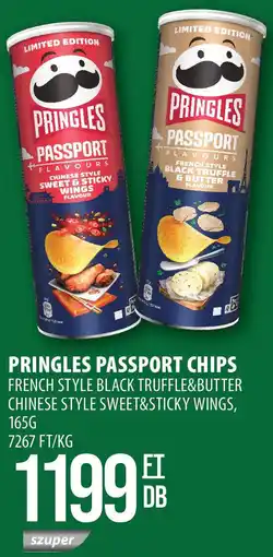 Coop Pringles passport chips ajánlat