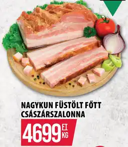 Coop Nagykun füstölt főtt császárszalonna ajánlat