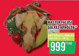 Coop Master falusi gulyás aprólék ajánlat
