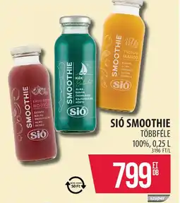 Coop Sió smoothie ajánlat