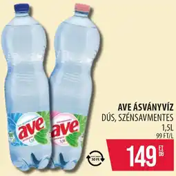 Coop Ave ásványvíz ajánlat