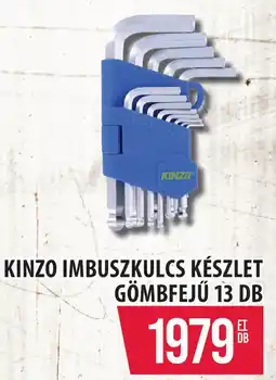 Coop Kinzo imbuszkulcs készlet gömbfejű ajánlat