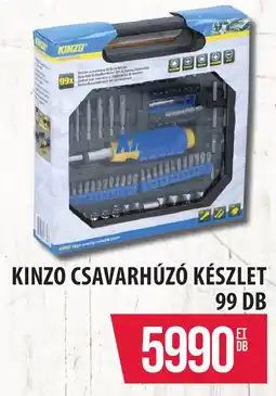 Coop Kinzo csavarhúzó készlet ajánlat