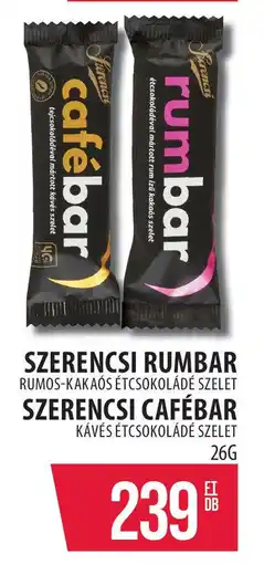 Coop Szerencsi rumbar / Szerencsi cafébar ajánlat