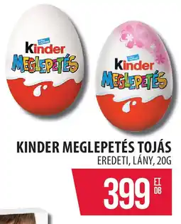Coop Kinder meglepetés tojás ajánlat
