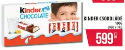 Coop Kinder csokoládé ajánlat