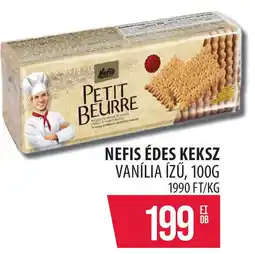 Coop Nefis édes keksz vanília ízű ajánlat