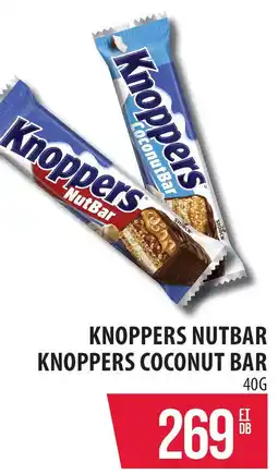 Coop Knoppers nutbar / Knoppers coconut bar ajánlat