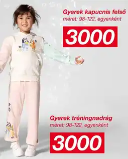 Kik Gyerek kapucnis felső ajánlat