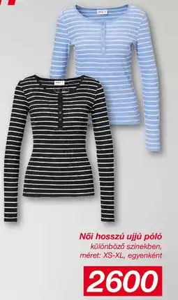 Kik Női hosszú ujjú póló ajánlat