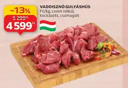 Auchan Vaddisznó gulyáshús ajánlat