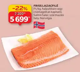 Auchan Friss lazacfilé ajánlat