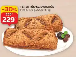 Auchan Tepertős-szilvás rúd ajánlat
