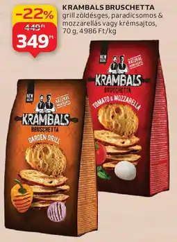 Auchan Krambals bruschetta ajánlat