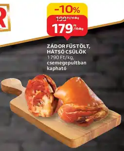 Auchan Zádor füstölt, hátsó csülök ajánlat