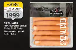 Auchan Gierlinger frankfurti virsli ajánlat