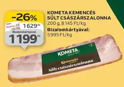 Auchan Kometa kemencés sült császárszalonna ajánlat