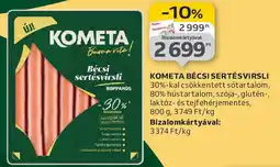 Auchan Kometa bécsi sertésvirsli ajánlat