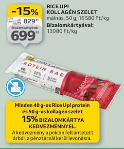 Auchan Rice up! Kollagén szelet ajánlat