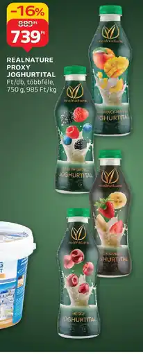 Auchan Realnature proxy joghurtital ajánlat