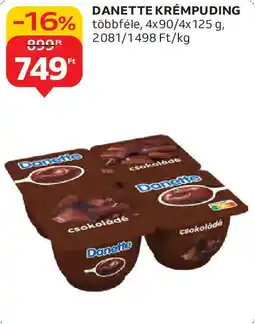 Auchan Danette krémpuding ajánlat