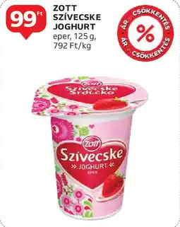 Auchan Zott szívecske joghurt ajánlat