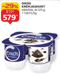 Auchan Oikos krémjoghurt ajánlat