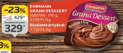 Auchan Ehrmann Grand Desszert ajánlat