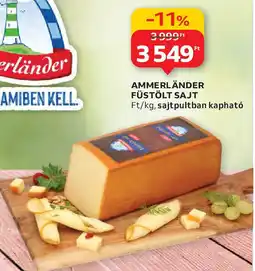 Auchan Ammerländer füstölt sajt ajánlat